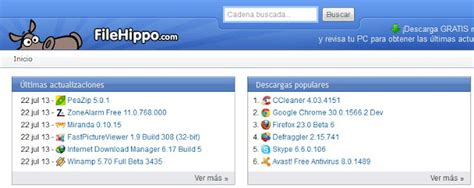 filehippo español.
